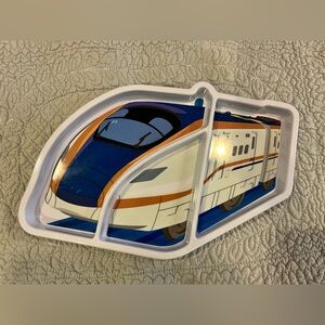 Shinkansen-Shaped Kids Plate